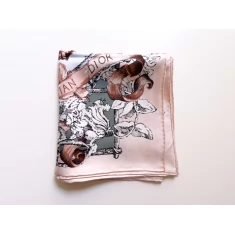 Платок шелковый Dior 90x90 см арт. 17554